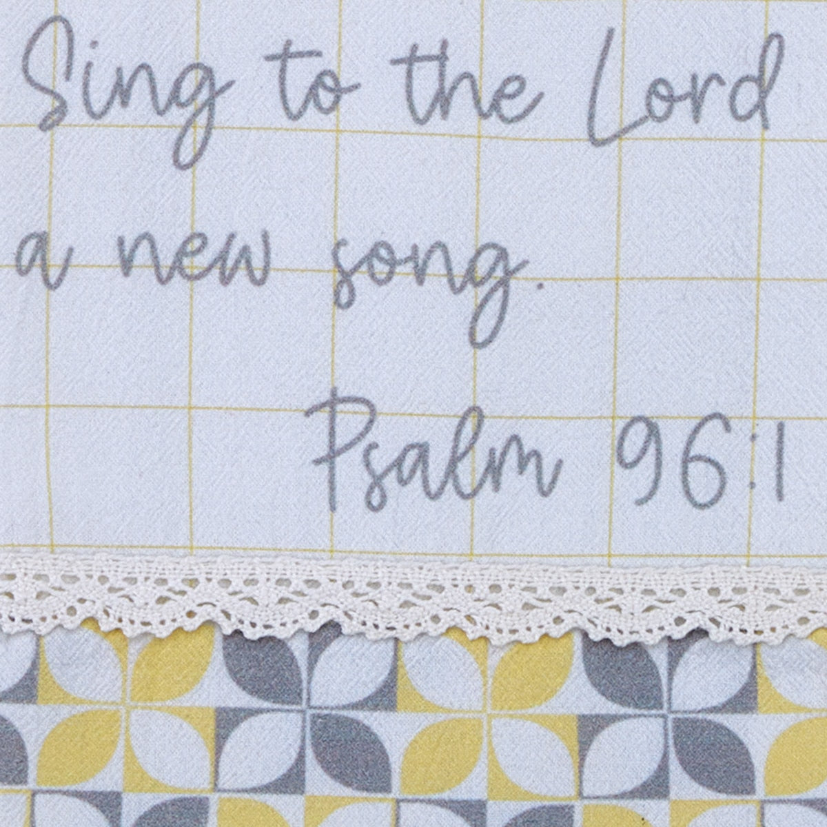 Park Designs Sing To The Lord Flour Sack Dishtowel - Set of 2