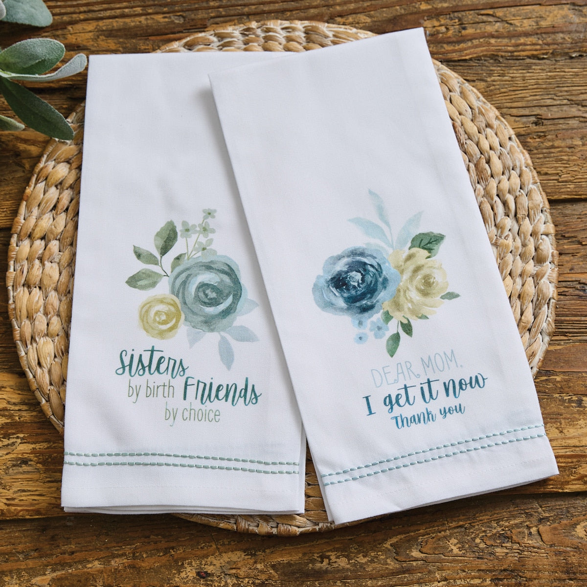 Park Designs Dear Mom Decorative Dishtowel - Set of 6