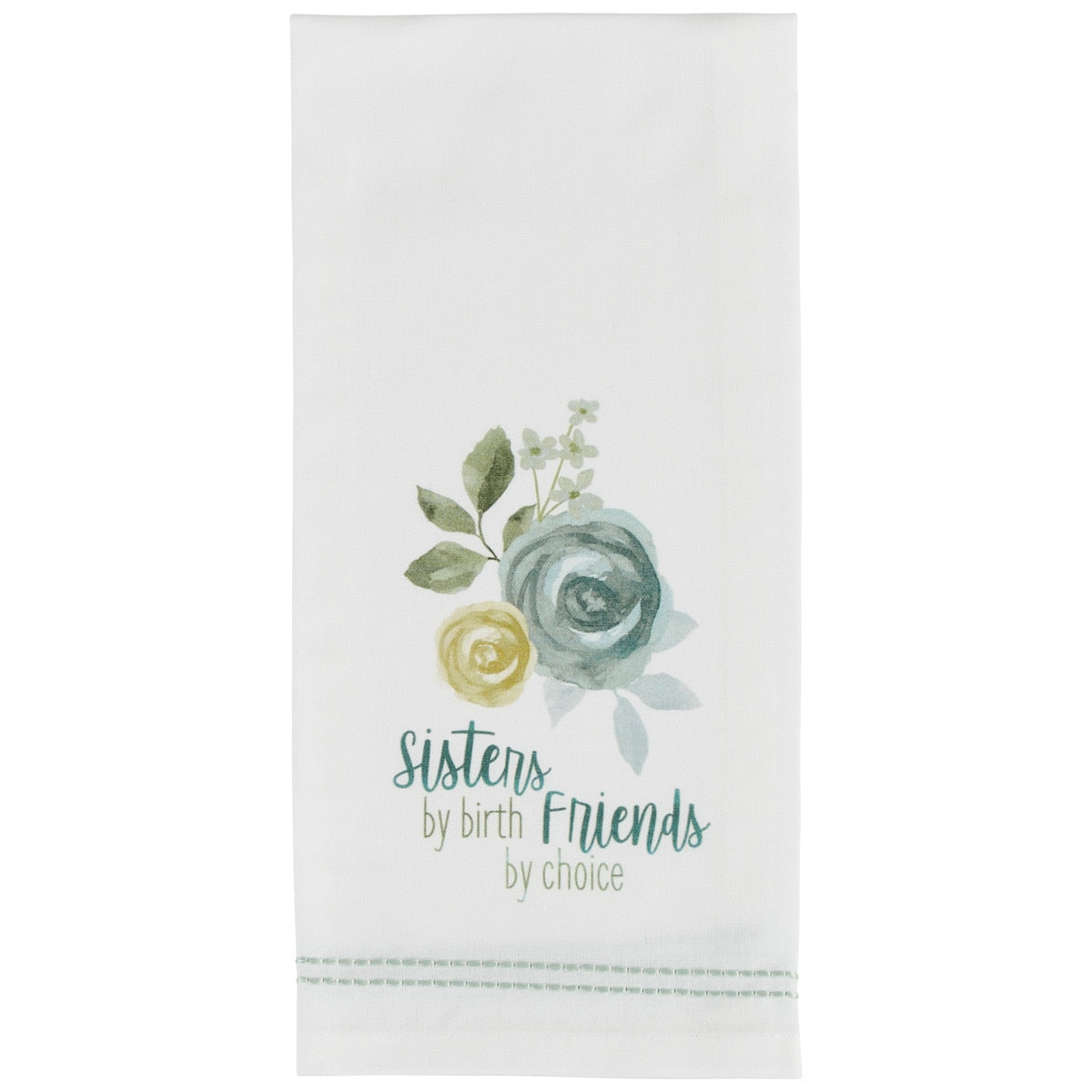 Park Designs Sisters By Birth Decorative Dishtowel - Set of 6
