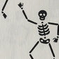 Park Designs Skeletons Flour Sack Printed Dishtowel - Set of 2