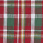 Park Designs Sleigh Bell Plaid Placemat - Set of 12