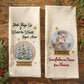 Park Designs Snow Globe Reindeer Decorative Dishtowel - Set of 6