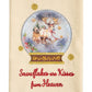 Park Designs Snow Globe Reindeer Decorative Dishtowel - Set of 6