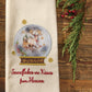 Park Designs Snow Globe Reindeer Decorative Dishtowel - Set of 6