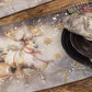Park Designs Snow Globe Reindeer Placemat - Set of 12