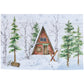 Park Designs Snowflake Lodge Placemat Cabin - Set of 12