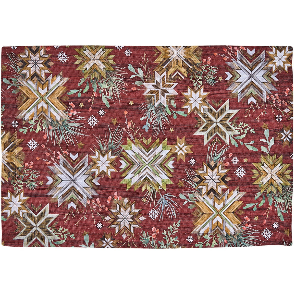 Park Designs Snowflake Lodge Placemat - Set of 12