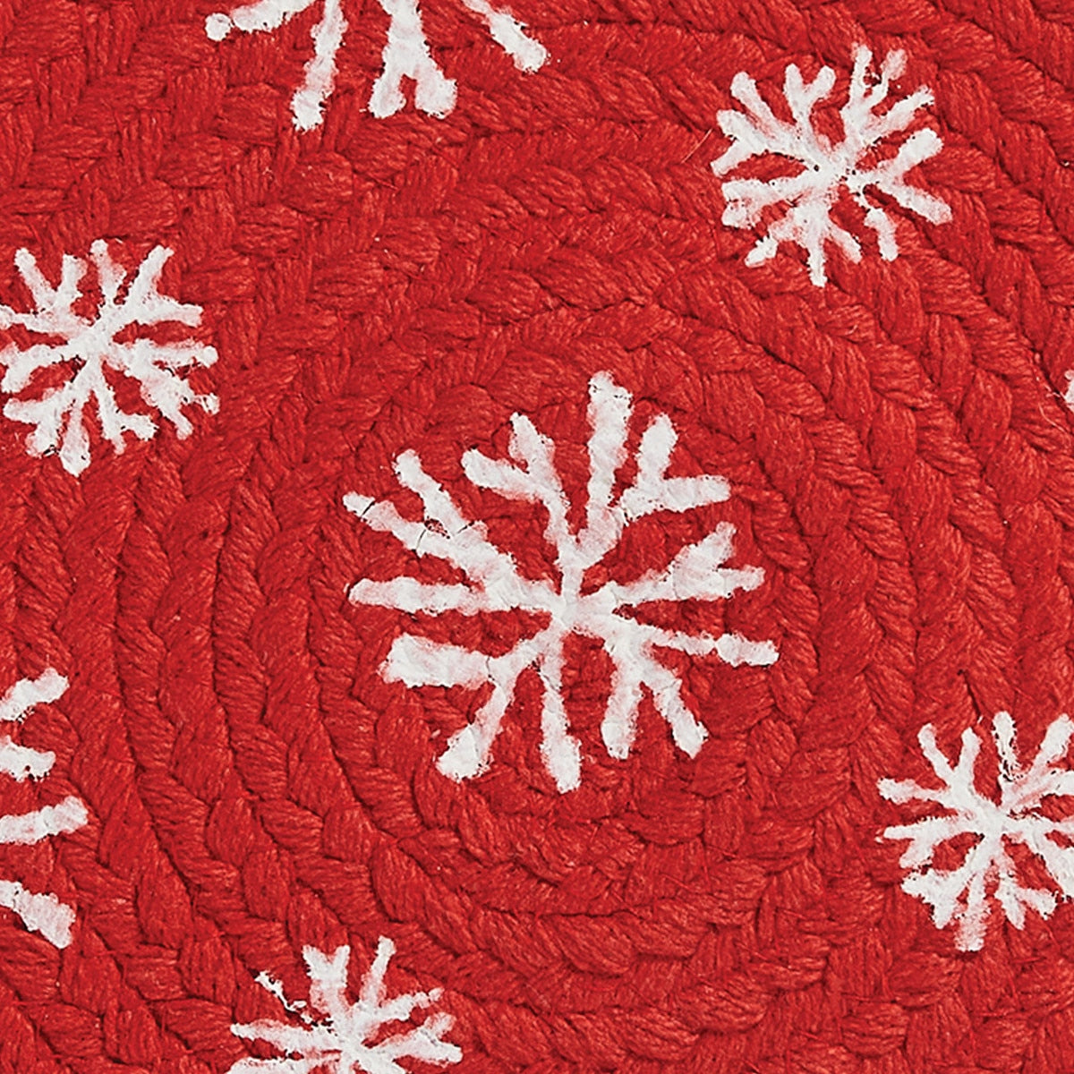 Park Designs Snowflake Round Placemat - Set of 4