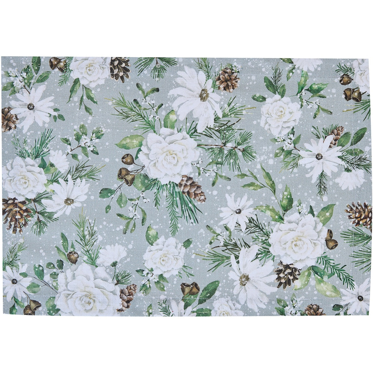 Park Designs Snowflowers Placemat - Set of 12