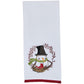 Park Designs Snowman And Berry Wreath Dishtowel - Set of 6