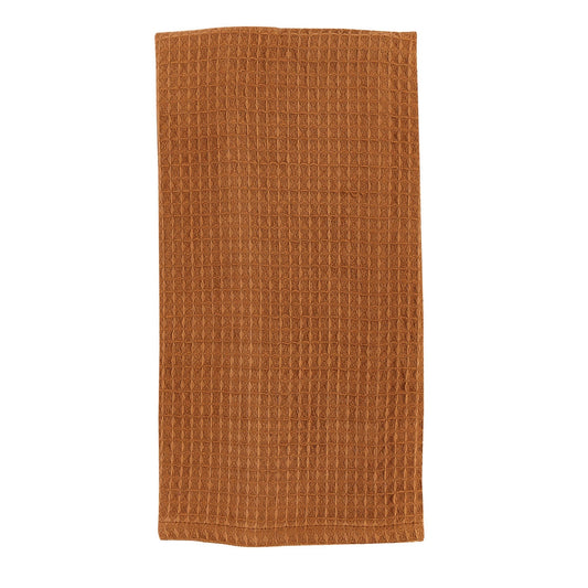 Park Designs Solid Waffle Dishtowel Ginger - Set of 6