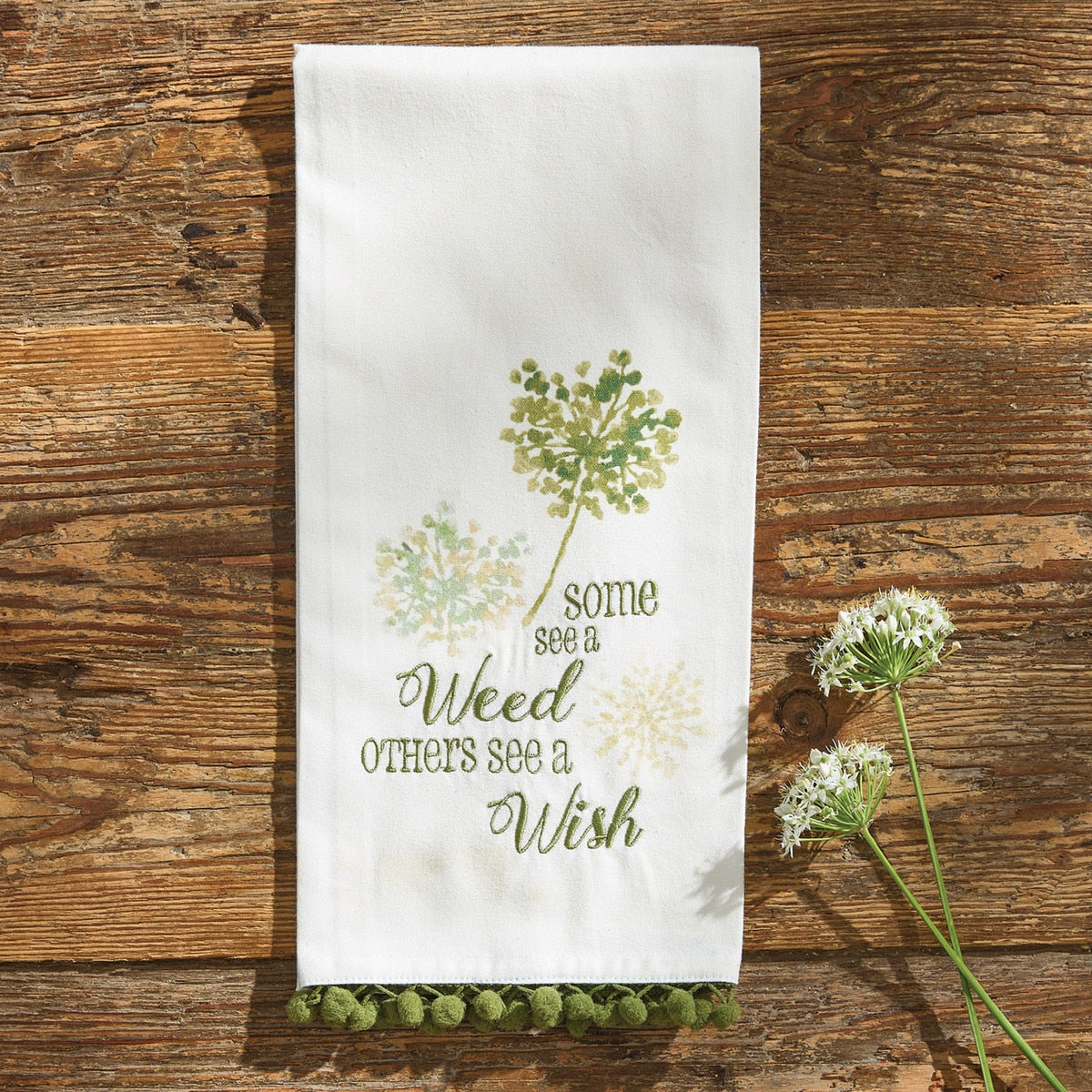 Park Designs Some See A Weed Decorative Dishtowel - Set of 6