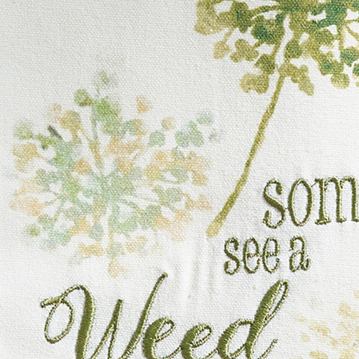 Park Designs Some See A Weed Decorative Dishtowel - Set of 6