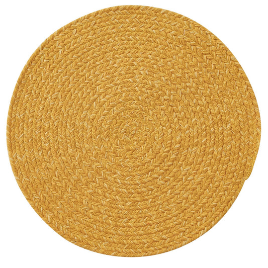 Park Designs Spice Bin Braided Placemat Cumin - Set of 12