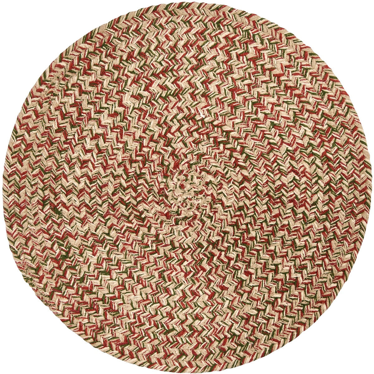 Park Designs Spice Bin Braided Placemat Ginger - Set of 12