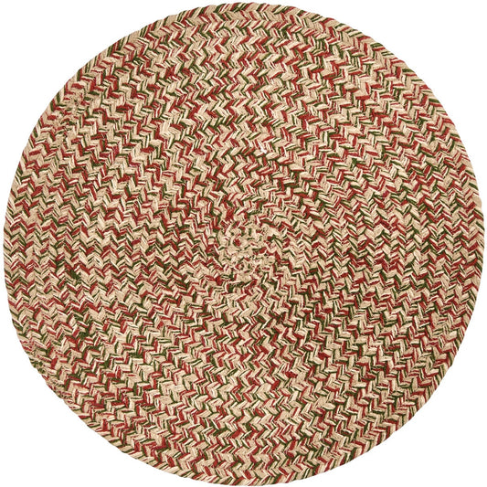 Park Designs Spice Bin Braided Placemat Ginger - Set of 12