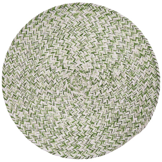Park Designs Spice Bin Braided Placemat Mint - Set of 12
