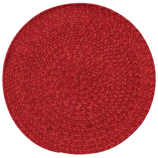 Park Designs Spice Bin Braided Placemat Paprika - Set of 12