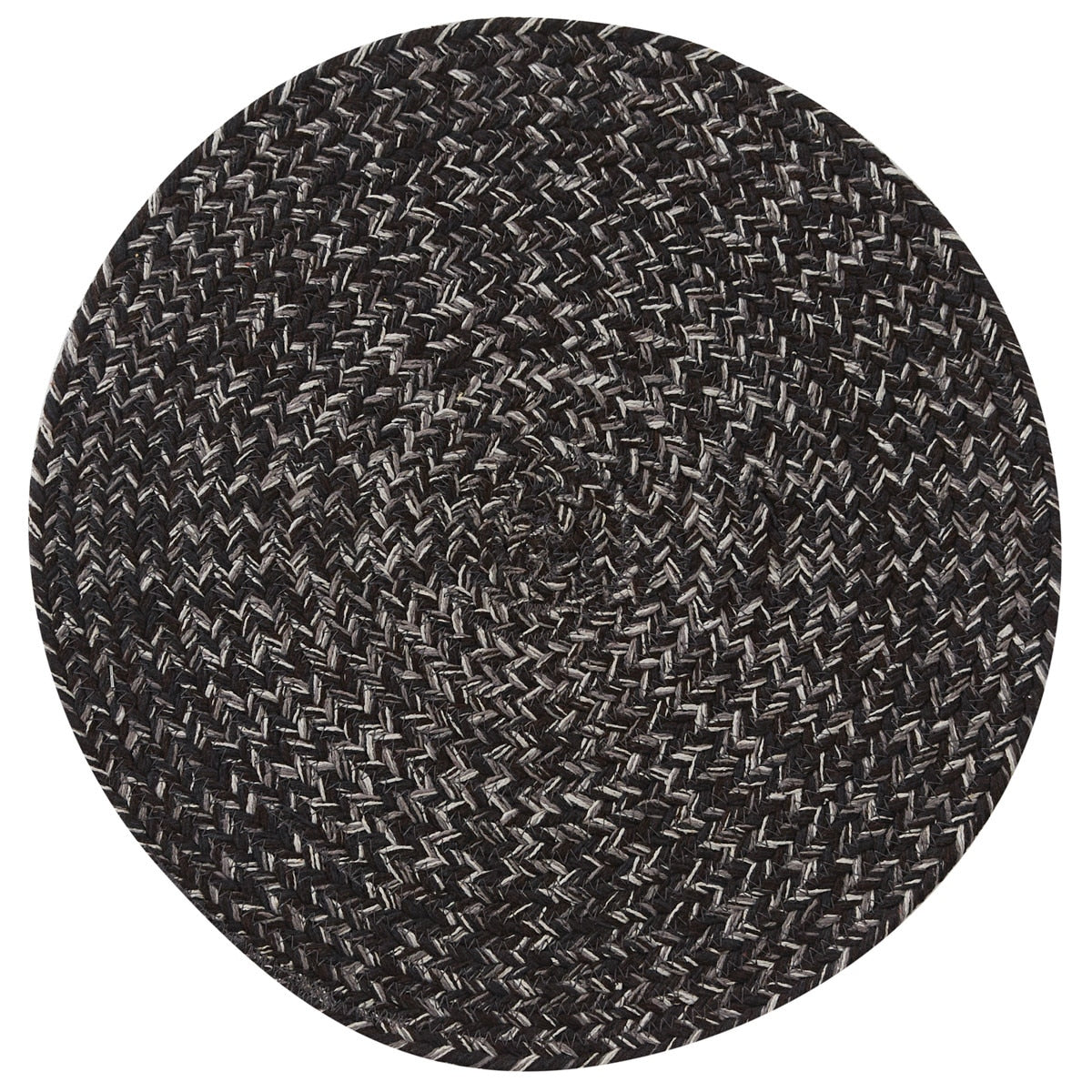 Park Designs Spice Bin Braided Placemat Pepper - Set of 12