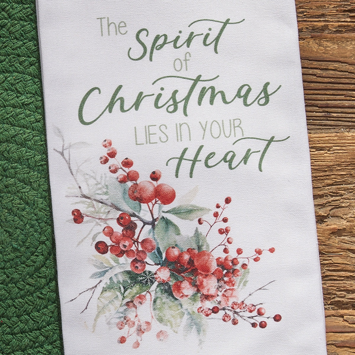 Park Designs Spirit Of Christmas Dishtowel - Set of 6