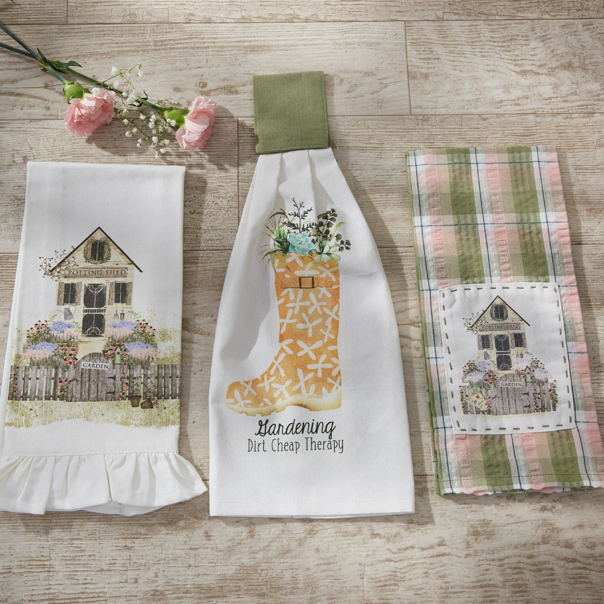 Park Designs Spring Garden Decorative Dishtowel - Set of 6