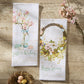 Park Designs Spring In Bloom Easter Wishes Dishtowel - Set of 6