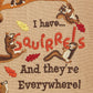 Park Designs Squirrels Dishtowel - Set of 2