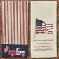 Park Designs Star Spangled Truck Embroidered Dishtowel - Set of 2