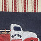 Park Designs Star Spangled Truck Embroidered Dishtowel - Set of 2