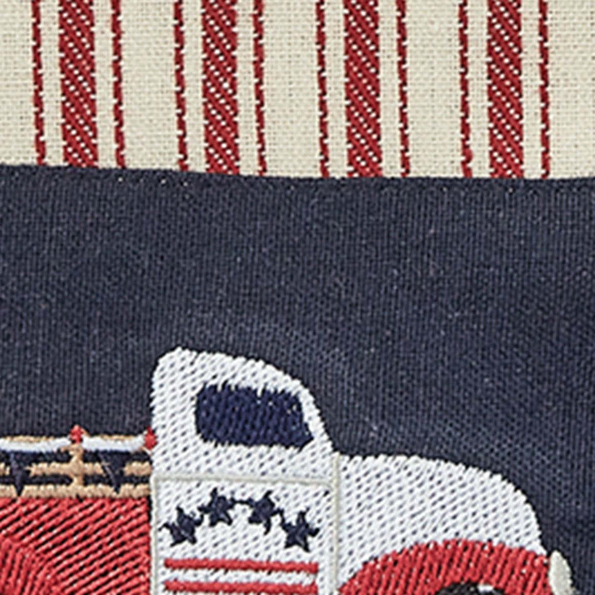 Park Designs Star Spangled Truck Embroidered Dishtowel - Set of 2