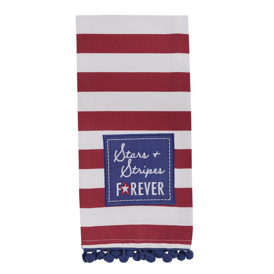 Park Designs Stars & Stripes Forever Decorative Dishtowel - Set of 6
