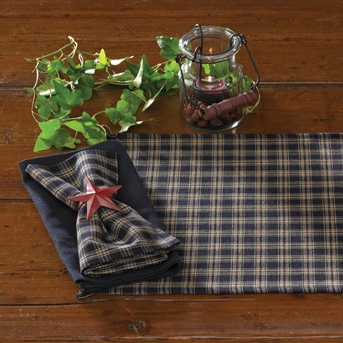 Park Designs Sturbridge Navy Napkin - Set of 4