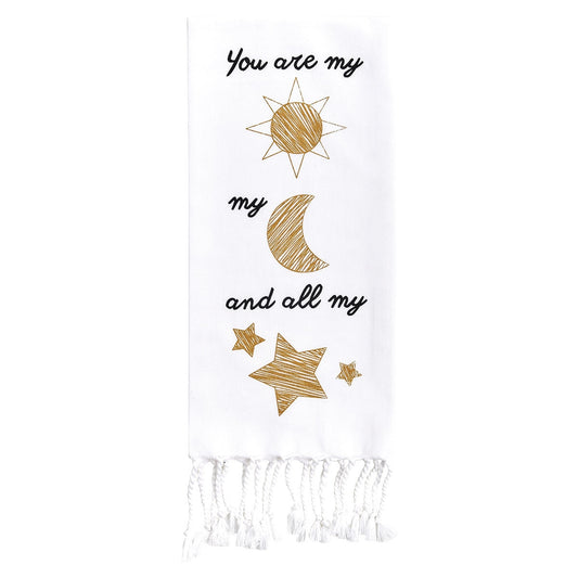 Park Designs Sun Moon Stars Decorative Dishtowel - Set of 2