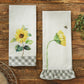 Park Designs Sunflower With Bee Dishtowel - Set of 6