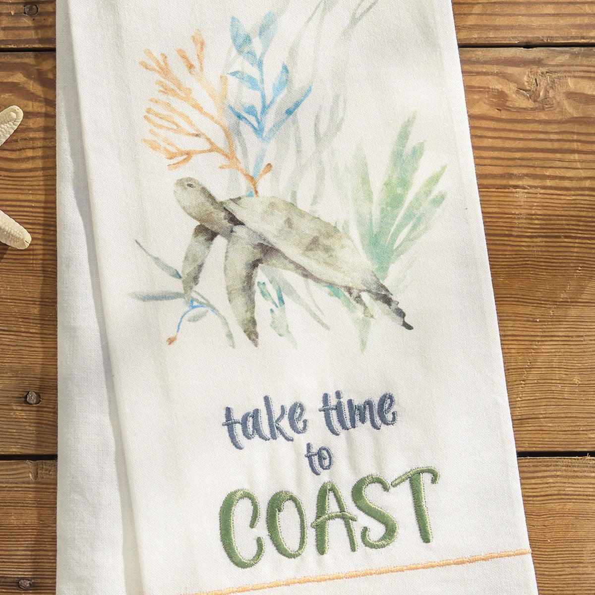 Park Designs Take Time To Coast Dishtowel - Set of 6