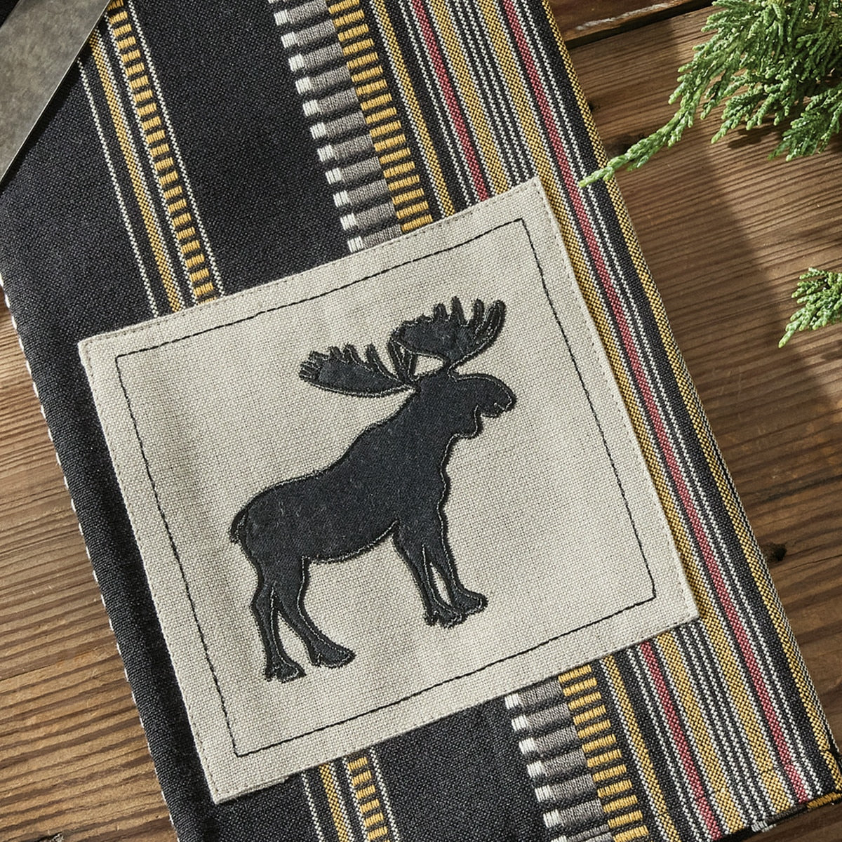 Park Designs Teton Basin Moose Dishtowel - Set of 6