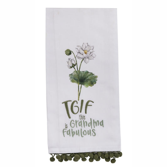 Park Designs Tgif Decorative Dishtowel - Set of 6