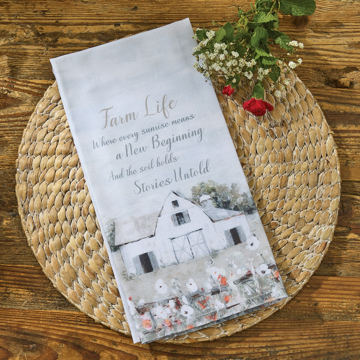 Park Designs The Good Life Decorative Dishtowel - Set of 6