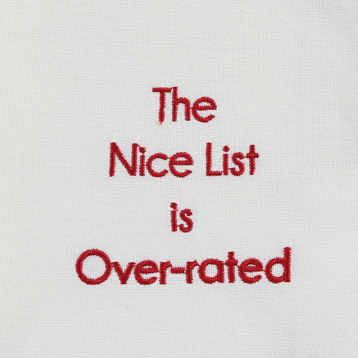 Park Designs The Nice List Is Over-Rated Dishtowel - Set of 6