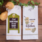 Park Designs Fresh Sarcasm Served Daily Dishtowel - Set of 6
