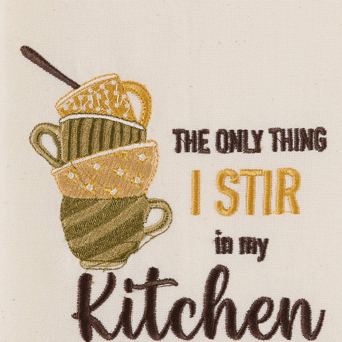 Park Designs The Only Thing I Stir Dishtowel - Set of 6