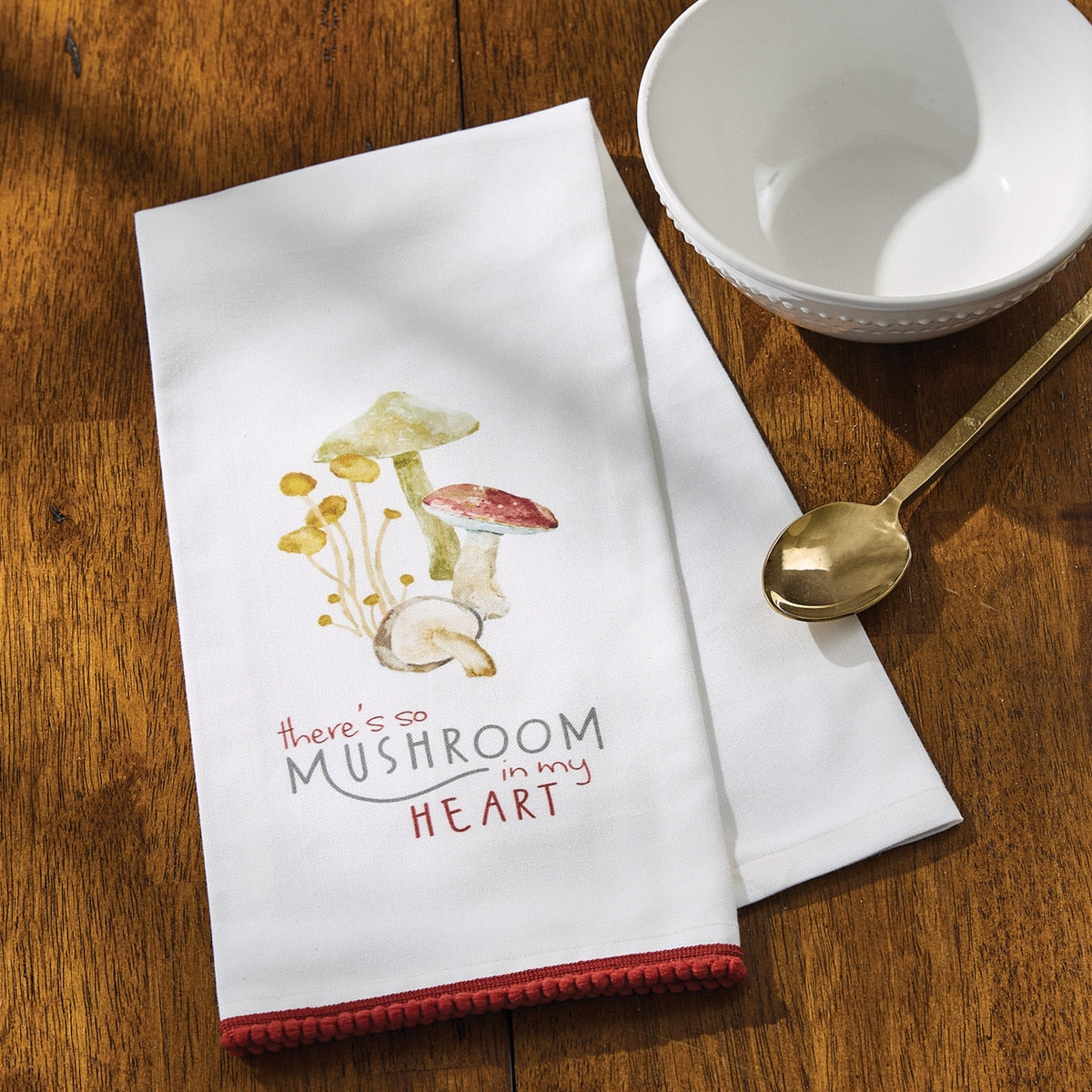 Park Designs There'S So Mushroom Dishtowel - Set of 6