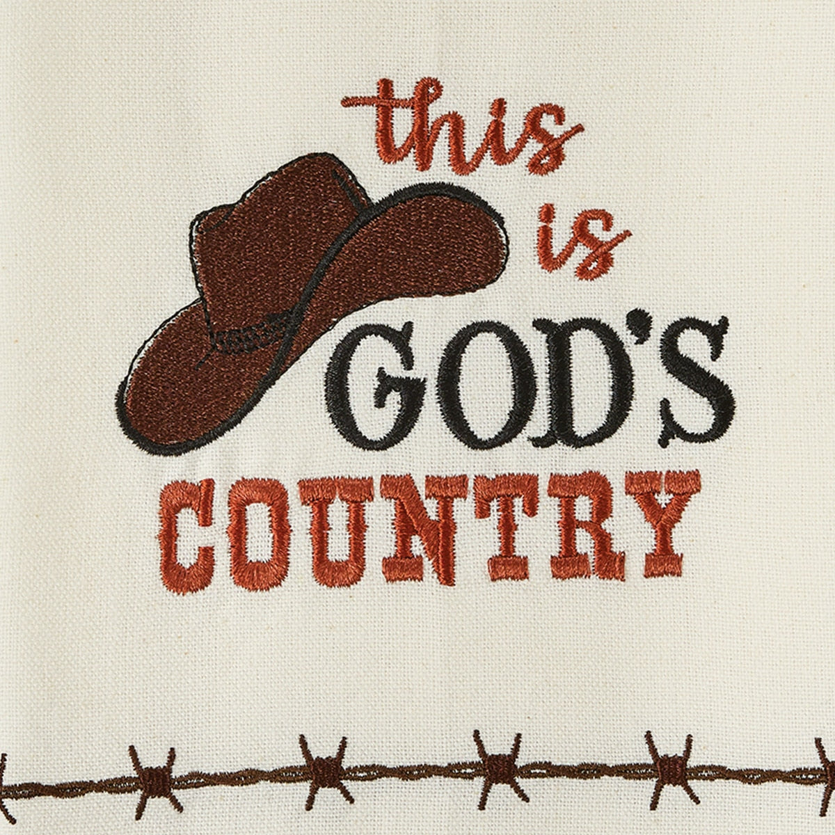 Park Designs This Is God's Country Dishtowel - Set of 6