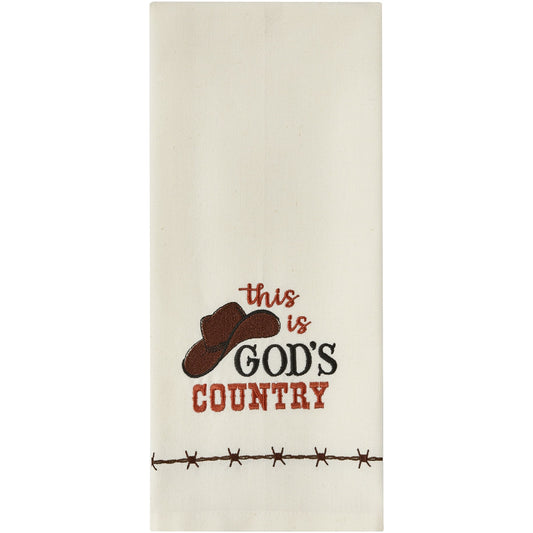 Park Designs This Is God's Country Dishtowel - Set of 6