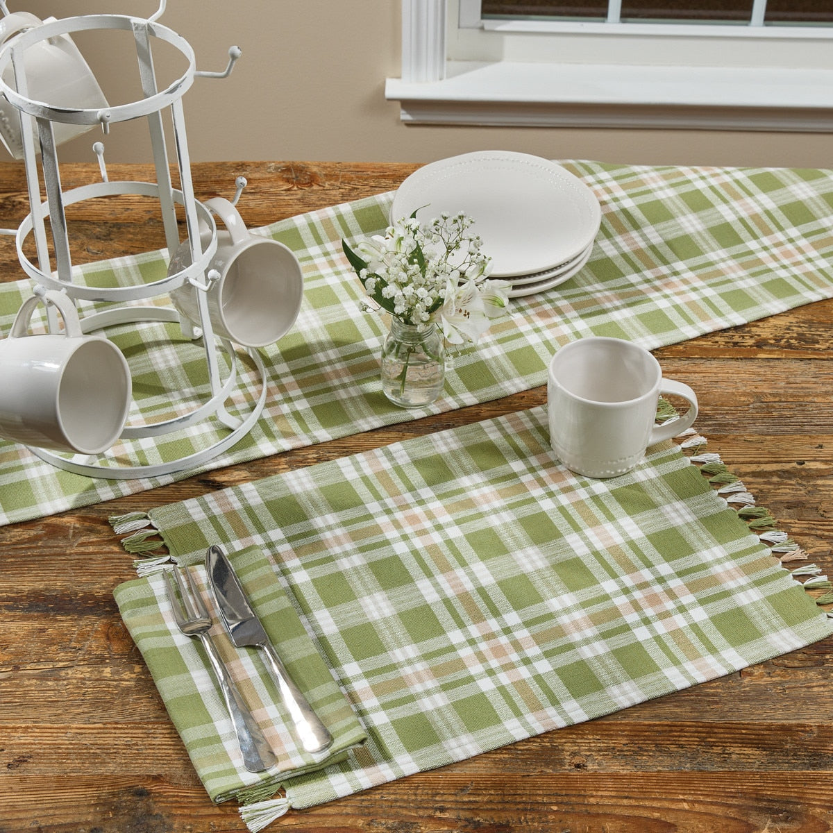 Park Designs Thistle Plaid Placemat - Set of 12