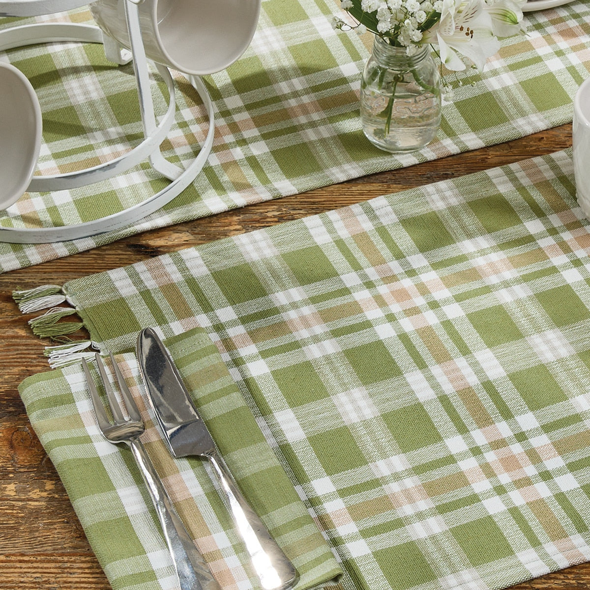 Park Designs Thistle Plaid Placemat - Set of 12