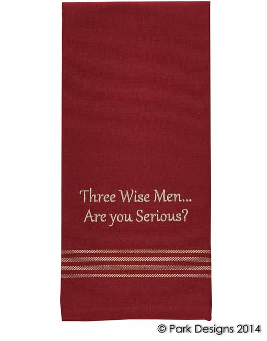 Park Designs Three Wise Men Dishtowel - Set of 3
