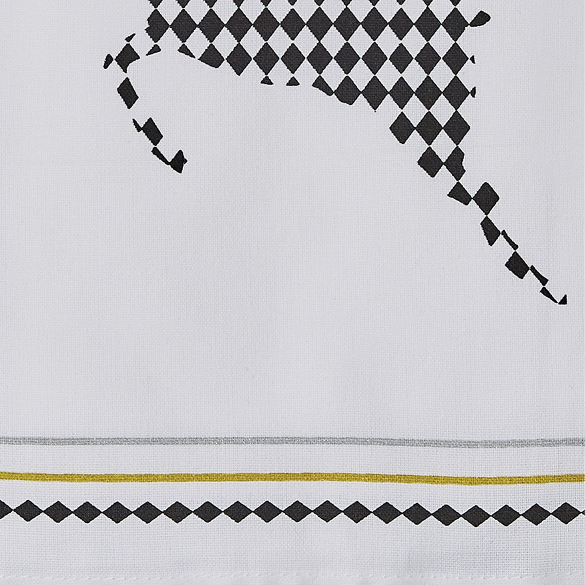 Park Designs Tidings Tinsel Deer Decorative Dishtowel - Set of 2