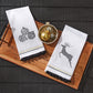 Park Designs Tidings Tinsel Ornaments Decorative Dishtowel - Set of 2