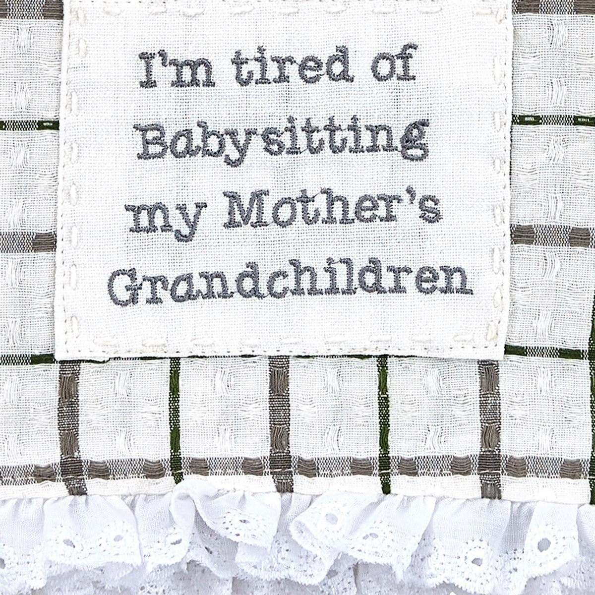 Park Designs Tired Of Babysitting Dishtowel - Set of 2